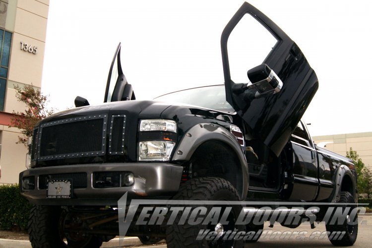 FORD F350/F250/SUPERDUTY 1999-2016 VERTICAL LAMBO DOORS