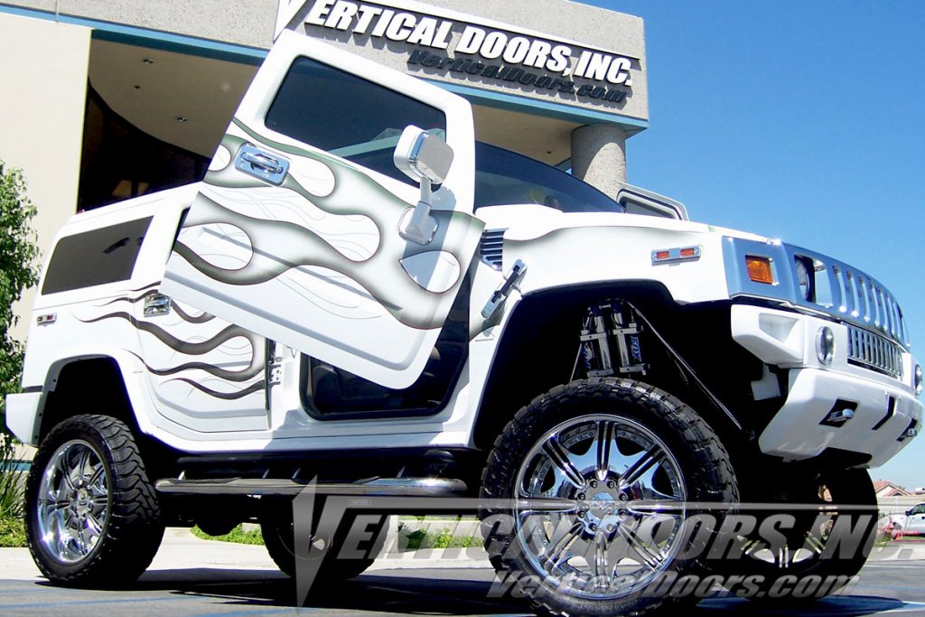 HUMMER H2 20032009 VERTICAL LAMBO DOORS Vertical Lambo Doors
