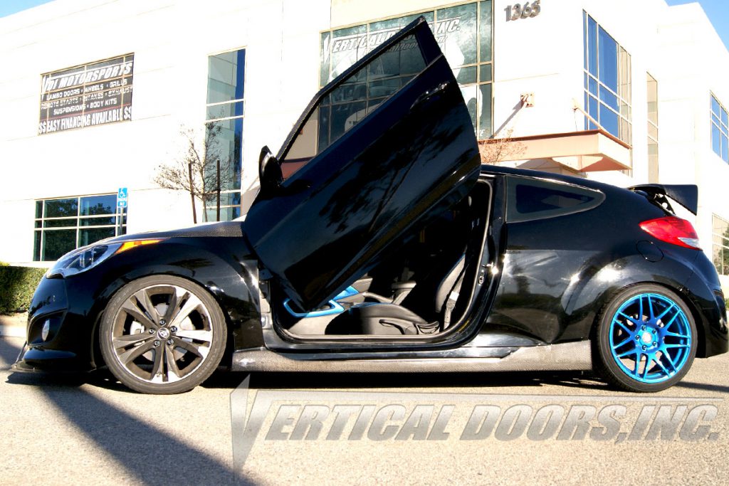 HYUNDAI VELOSTER 20112016 VERTICAL LAMBO DOORS Vertical Lambo Doors