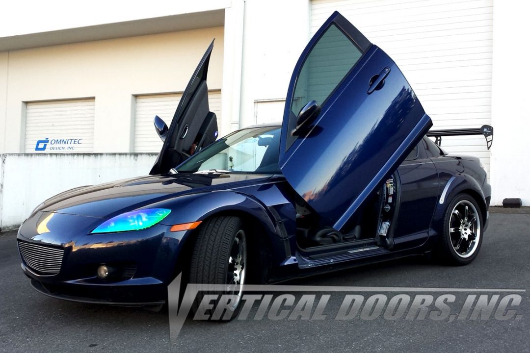 MAZDA RX8 20042008 VERTICAL LAMBO DOORS Vertical Lambo Doors